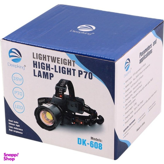 چراغ پیشانی دیپکینگ مدل DK-608