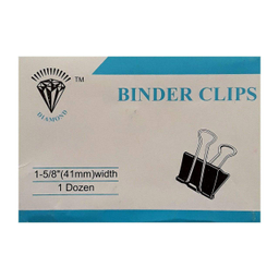 گیره کاغذ دیاموند مدل 40MM بسته 12 عددی