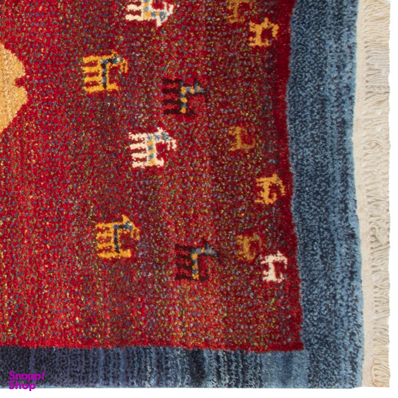 گبه دستباف سی پرشیا کد 129265 سایز 155×117 سانتی متر