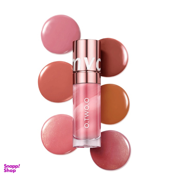 رژ گونه مایع او تو او مدل Misty‌ رنگ sunset red 06