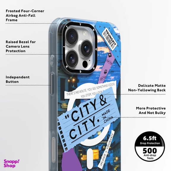 کاور یانگ کیت مدل Urban Vibes Stick کد Z01 مناسب برای گوشی موبایل اپل iphone 16promax
