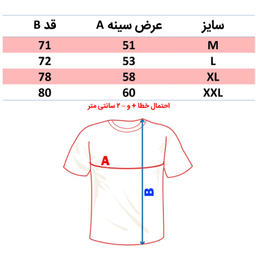 تیشرت یقه گرد مردانه کد 181 رنگ مشکی