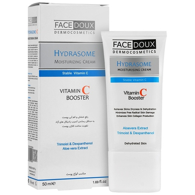 کرم مرطوب کننده فیس دوکس مدل Vitamin C حجم 50 میلی لیتر
