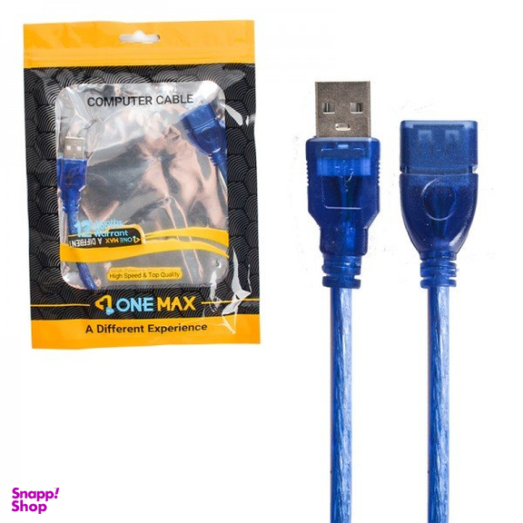 کابل افزایش طول USB وان مکس مدل USB2 طول 30 سانتی‌ متر