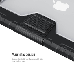 کیف کلاسوری نیلکین مدل Camshield Bumper مناسب برای تبلت اپل iPad Air 11 2024 / Air 10.9 2022 / Air 4 / Air 5 / Air 6 / Air 2020 / Ipad Pro 11 2020 / 2021 / 2022