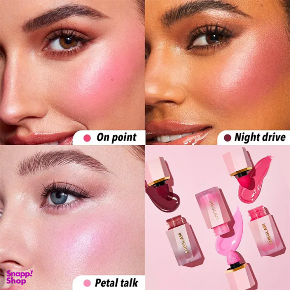 رژگونه مایع مات شیگلم مدل petal talk