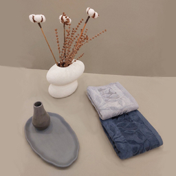 حوله دستی ارغوان مدل یاپراق سایز 80×40 سانتی متر