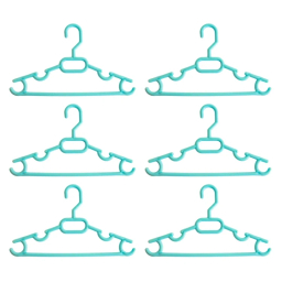 چوب لباسی کودک تاپکو مدل کلاسیک کد 019 بسته ۶ عددی