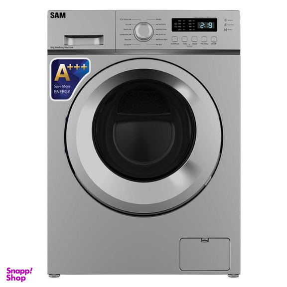 ماشین لباسشویی سام الکترونیک مدل UN-Q1225/I ظرفیت 8 کیلوگرم