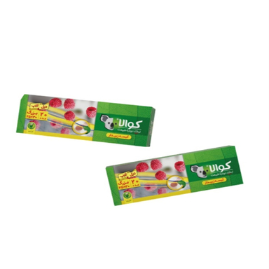 کیسه زیپ دار کوالا سایز 25×30 سانتی‌ متر مجموعه 2 بسته 20 عددی