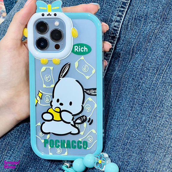 قاب گوشی موبایل زوبینا مدل pochacco مناسب اپل آیفون 12 پرومکس