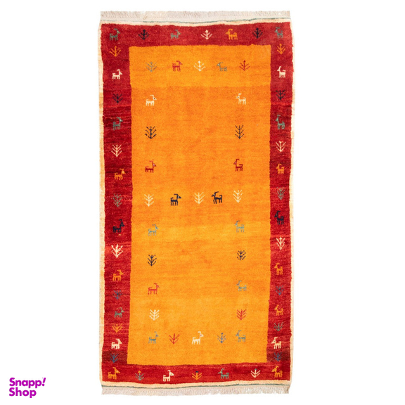 گبه دستباف سی پرشیا کد 129259 سایز 193×102 سانتی متر