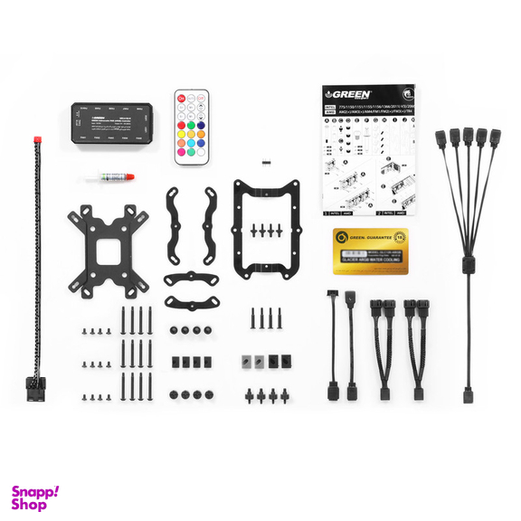 خنک کننده پردازنده گرین مدل Glacier GLC360-ARGB