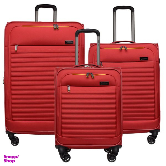 چمدان نشنال جئوگرافیک مدل NG23 MEASUREMENTS مجموعه سه عددی