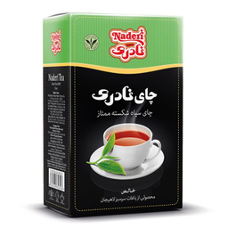 چای سیاه شکسته ممتاز ایرانی نادری وزن 450 گرم