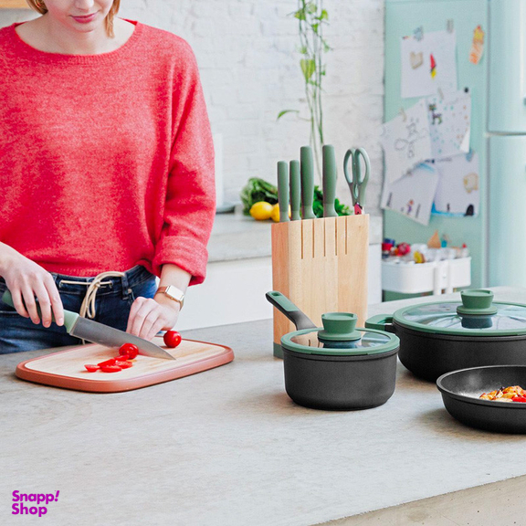 ست چاقوی آشپزخانه 6 پارچه برگهف مدل LEO FOREST