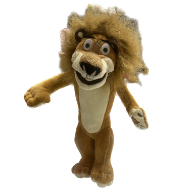 عروسک پولیشی شیر ماداگاسکار ارتفاع 30 سانتی متر