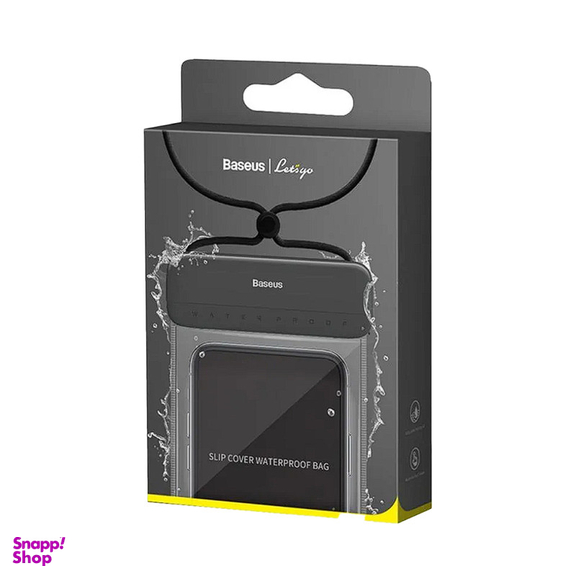 کیف ضد آب باسئوس مدل WATERPROOF BAG مناسب برای گوشی موبایل  سایز 7.2 اینچ به همراه بند