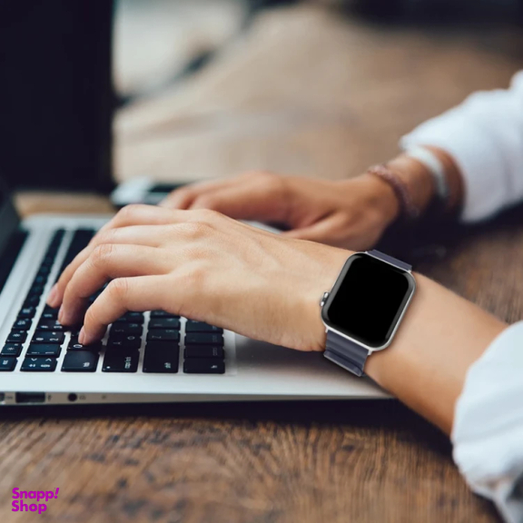 بند ساعت هوشمند آهااستایل مدل WA02 مناسب اپل واچ 42/44 میلی متر