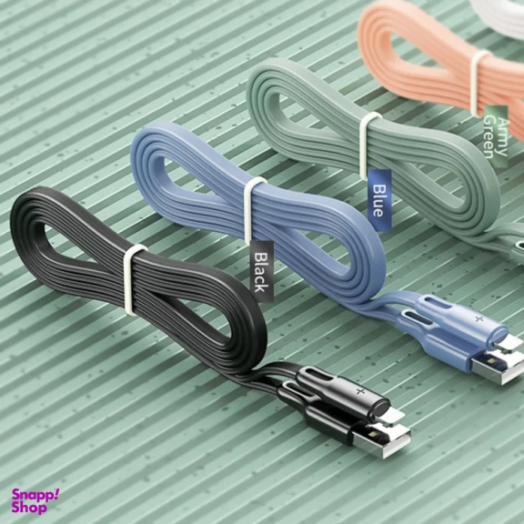 کابل تبدیل USB به Lightning راک مدل RCB0739 طول 1 متر