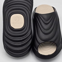 دمپایی مردانه زیتون مدل دراگون کد 0592 رنگ مشکی