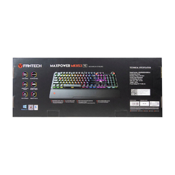 کیبورد باسیم مخصوص بازی فنتک مدل Maxpower MK853V2 Red Switch