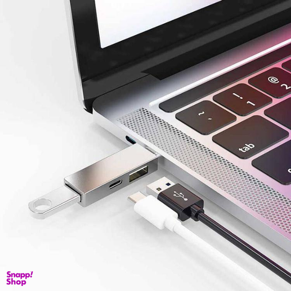 هاب USB-C ویوو 3 پورت مدل Alpha T02 Pro