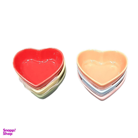 پیاله مدل قلب کد 107 مجموعه 6 عددی