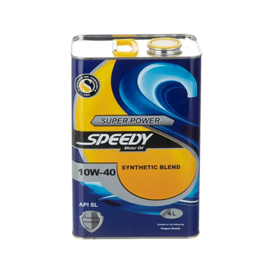 روغن موتور اسپیدی مدل Super Power 10W40 SL حجم 4 لیتر