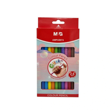 مداد رنگی 12 رنگ ام اند جی مدل AMPU6974