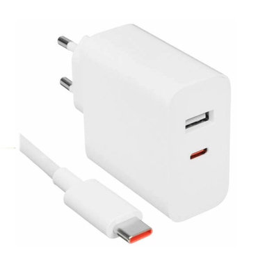 شارژر دیواری 67 وات مدل EU67W Super Flash Charge به همراه کابل Type-C