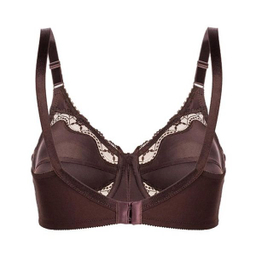 سوتین زنانه لین مدل فنردار کد 4680-602 رنگ قهوه ای