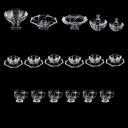 سرویس پذیرایی 25 پارچه مدل اسکوئر