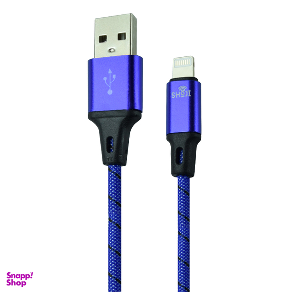 کابل شارژ USB به Lightning کد SH-1035 طول 1.2 متر