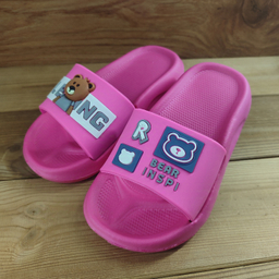 دمپایی بچگانه زیتون مدل الیت رنگ صورتی