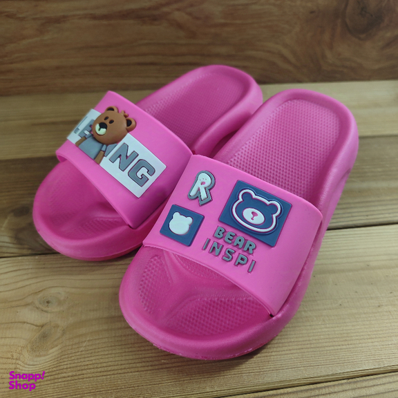 دمپایی بچگانه زیتون مدل الیت رنگ صورتی