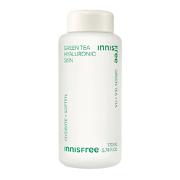 تونر روشن کننده اینیسفری مدل green tea hyaluronic حجم 170 میلی لیتر