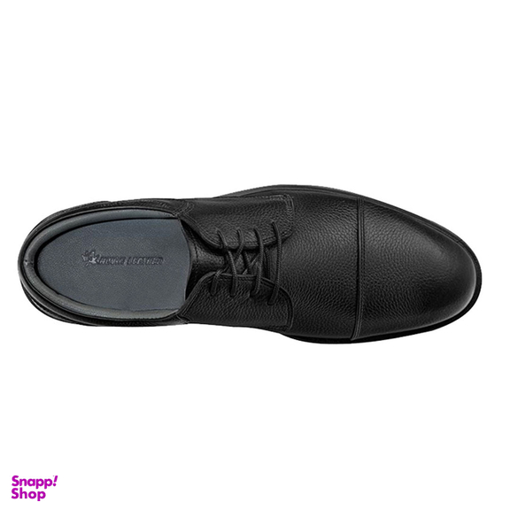 کفش رسمی مردانه نوین چرم مدل کلاسیک کد 1552 MS2982 رنگ مشکی