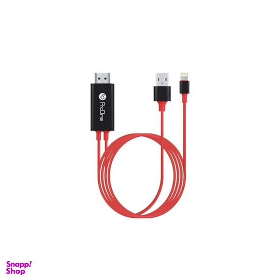 کابل تصویر HDMI به USB/Lightning پرووان مدل PCH75 طول 1.8 متر