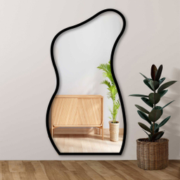 آینه مدل قدی چوبی طرح آوا w-90-180