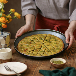 ظرف پخت پیتزا تکنو مدل PizzaPan سایز 34