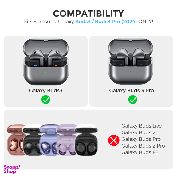 کاور ایرفون آها استایل کد WG161 مناسب برای سامسونگ Galaxy Buds 3 / Galaxy Buds 3 Pro