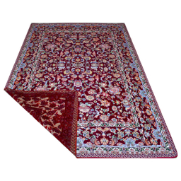 روفرشی طرح افشان زمینه زرشکی