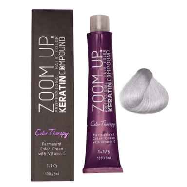 رنگ مو زوم آپ کد 911 رنگ نقره ای خاکستری حجم 100 میلی لیتر