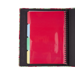 دفتر کلاسور تی گل مدل 80 برگ به همراه کاغذ