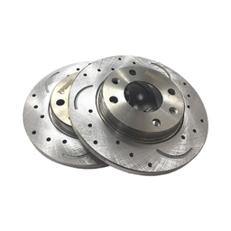دیسک ترمز جلو فرانکو مدل سوراخدار خنک کننده کد 550247 مناسب پژو 405 بسته 2 عددی
