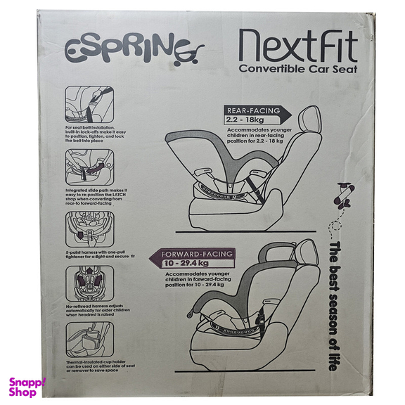 صندلی خودرو کودک اسپرینگ مدل NextFit