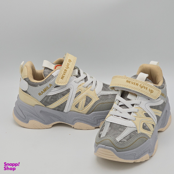 کتانی رامیلا مدل be with us کد 63828 رنگ طوسی