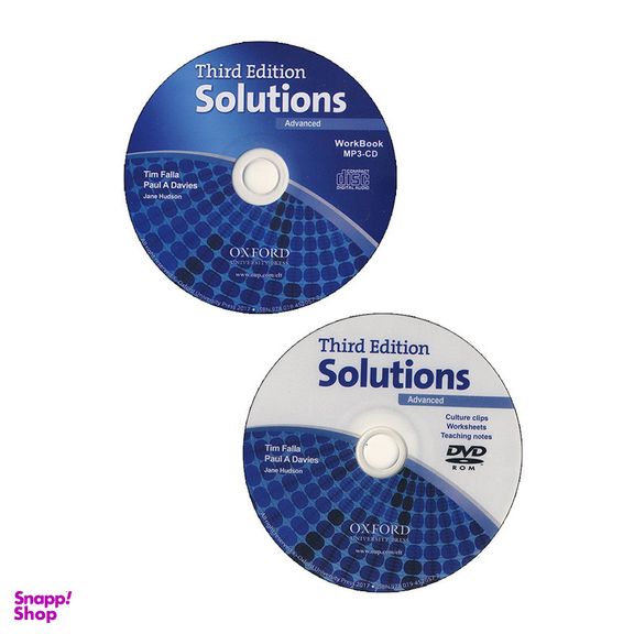 کتاب Solutions Advanced اثر Tim Falla Paul A. Davies انتشارات زبان مهر به همراه سی دی