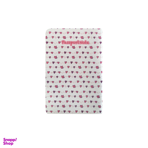 دفتر یادداشت تیج سان مدل پاسپورتی طرح قلب